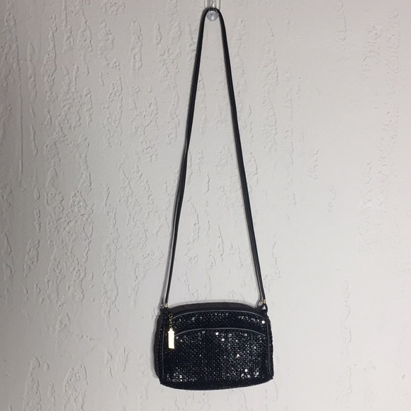 Whiting And Davis Small Bag With Leather Trim - Picture 4 of 11